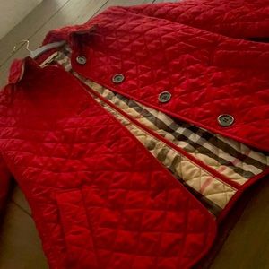 COPY - Classic Burberry Britt red jacket, vintage/in great condition purchased …